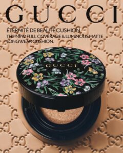 グッチ ビューティ春コスメ“フローラル パターン”のクッション ファンデーション